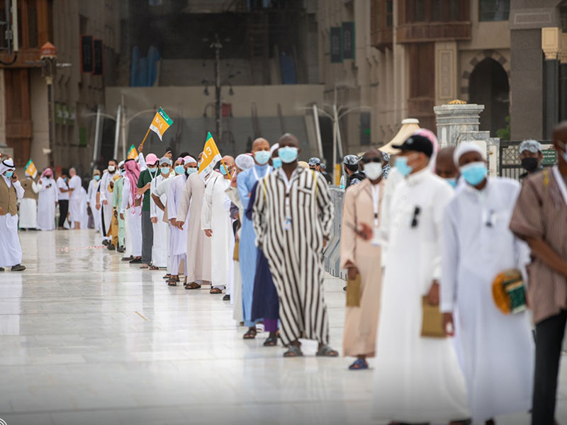 حجاج بيت الله يودعون المشاعر المقدسة بالدموع في ظل اجراءات احترازية مكثفة
